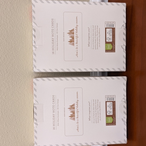 32 Peace On Earth Christmas Holiday Greeting Note Cards Envelopes - Picture 2 of 4